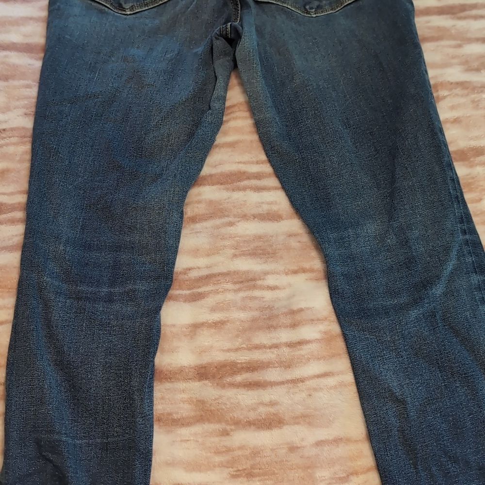 Ann Taylor Loft Blue Skinny Jeans Size 0 - Picture 7 of 9